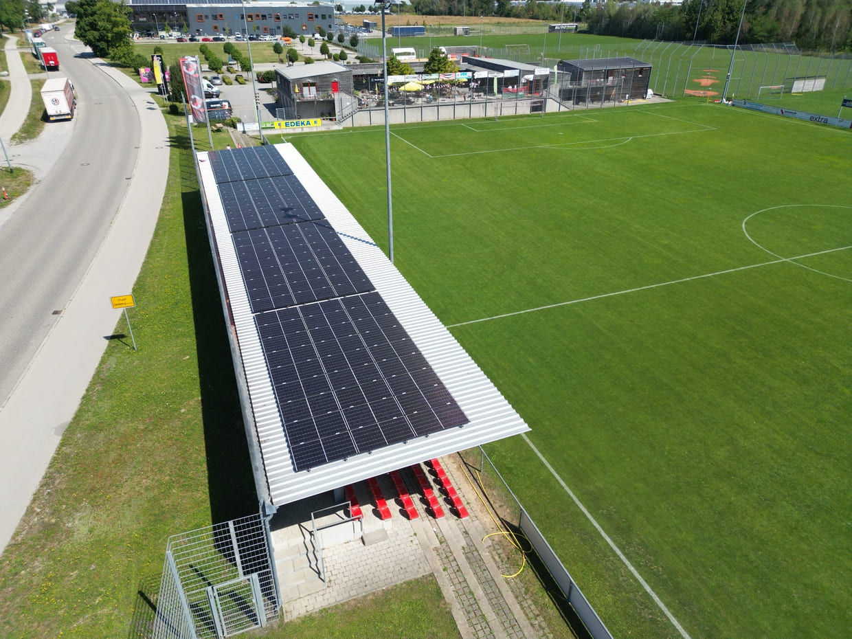 Solar Heisse PV-Anlage TSV-LL