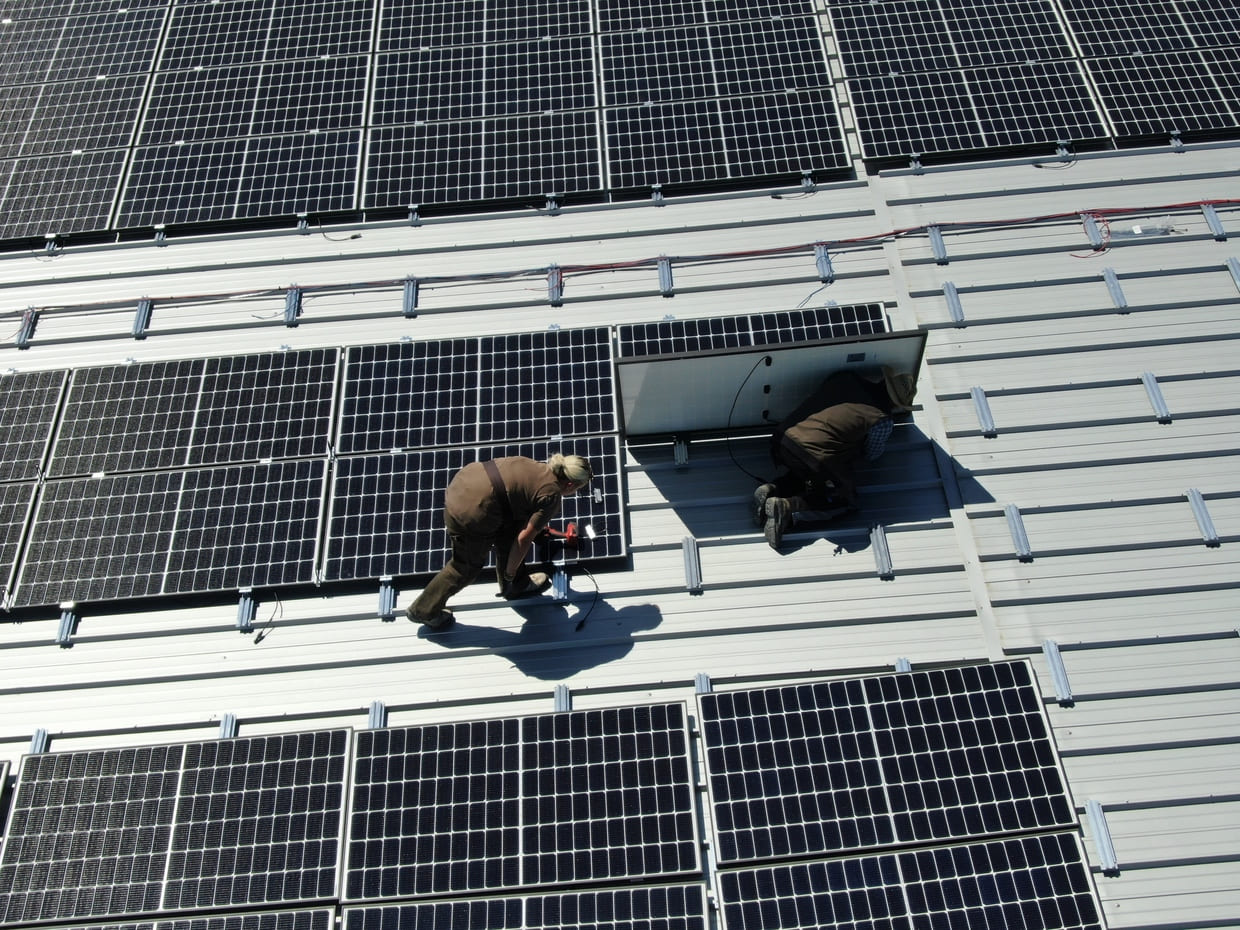 Solar Heisse PV-Analge-Gewerbe