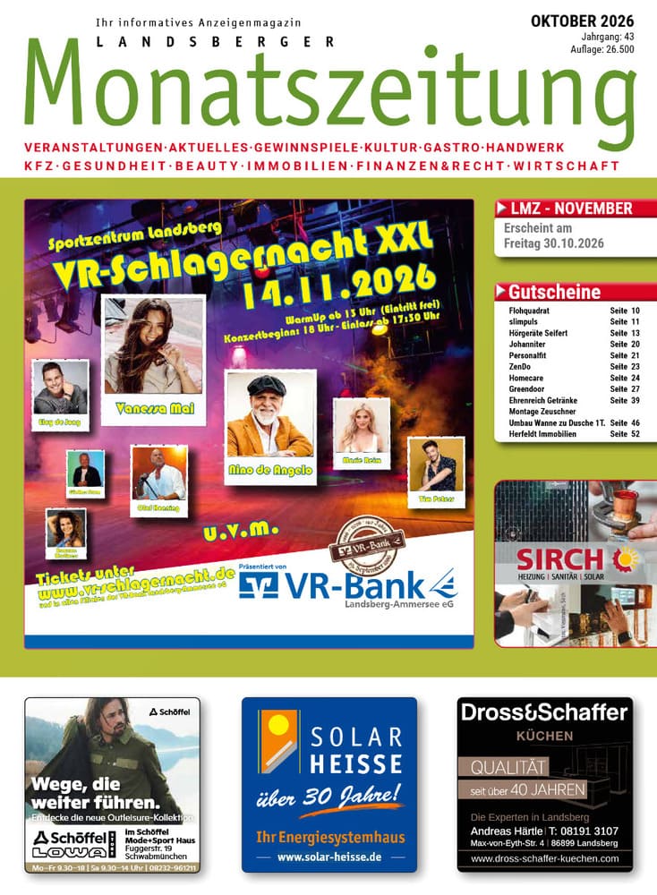 Bericht Monatszeitung Oktober 2026 Bericht Monatszeitung Oktober 2026